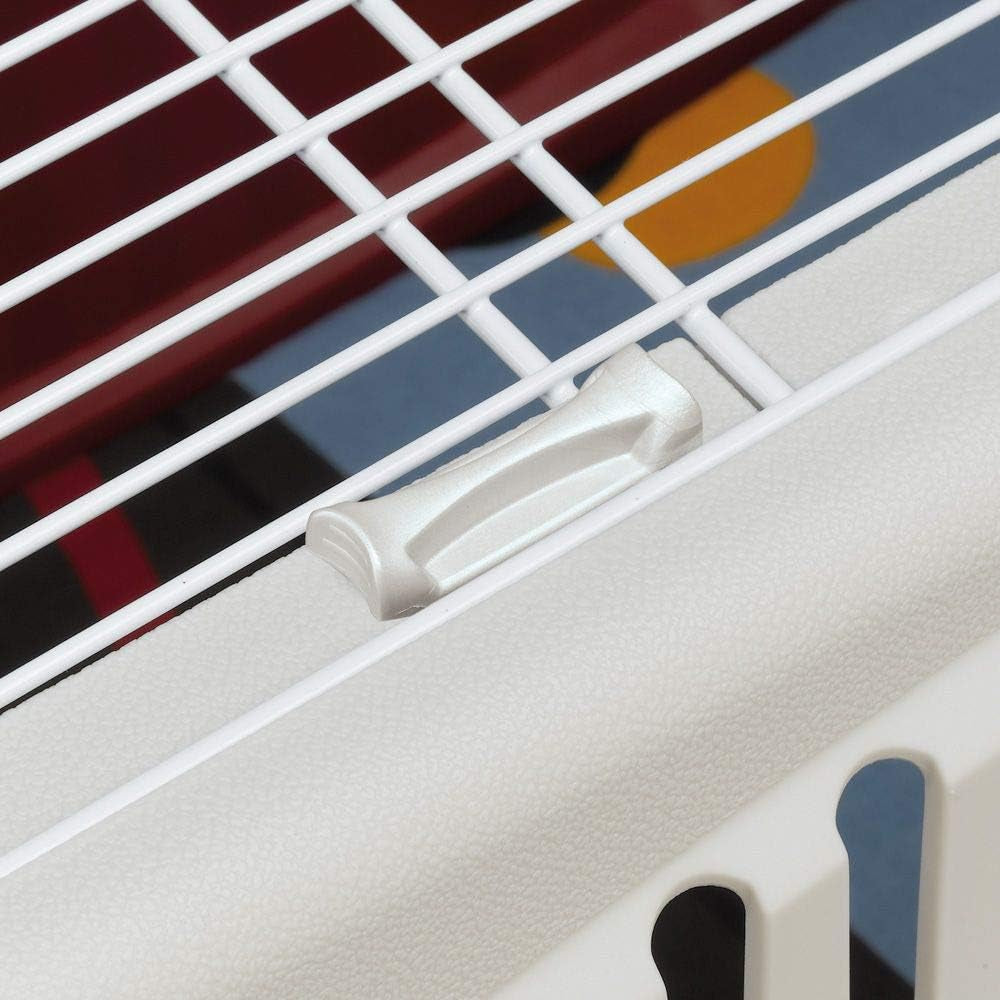 Cat Carrier Small Dog Carrier, Double Opening, Secure, Practical, Easy to Clean, Durable Pet Travel Box up to 5 Kg, Includes Cushion, 48 X 32.5 X H 29 Cm.