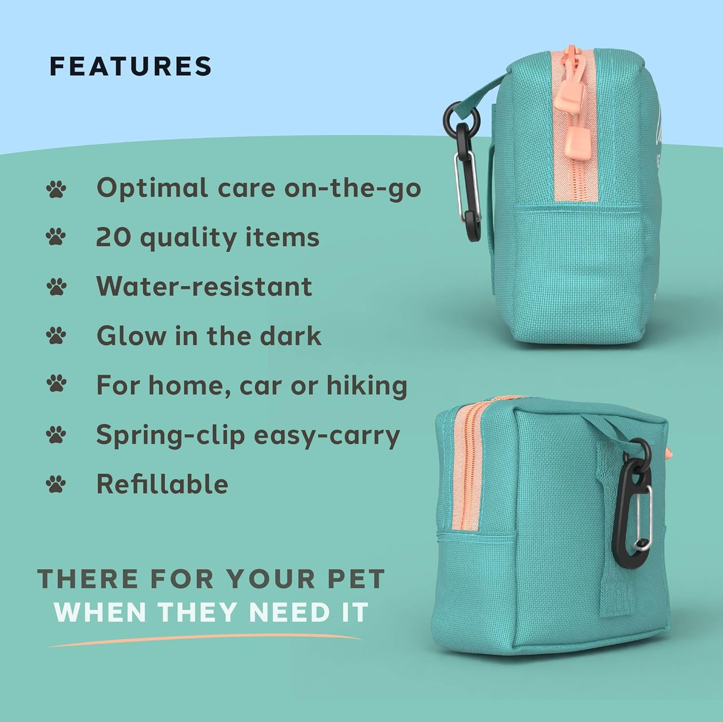 Mini Pet First Aid Kit (Vet-Designed)