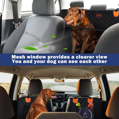 Flatbed Back-Seat Extender (M/L, Hard Base, Door Protection) | HappyPawsCo UK
