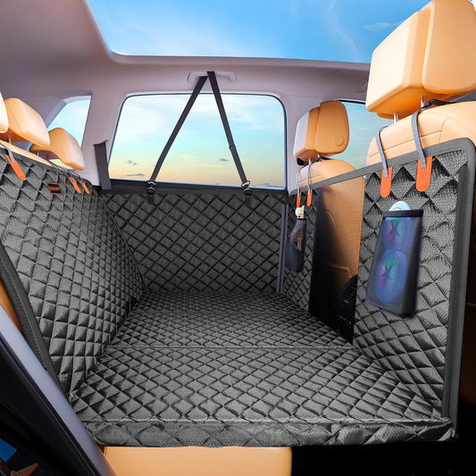 Flatbed Back-Seat Extender (M/L, Hard Base, Door Protection) | HappyPawsCo UK