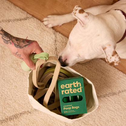 Earth Rated Dog Poo Bags – Unscented, 270 Count (UK)