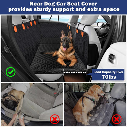 Flatbed Back-Seat Extender (M/L, Hard Base, Door Protection) | HappyPawsCo UK