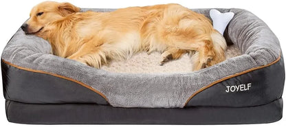 Extra-Large Memory Foam Bolster Bed