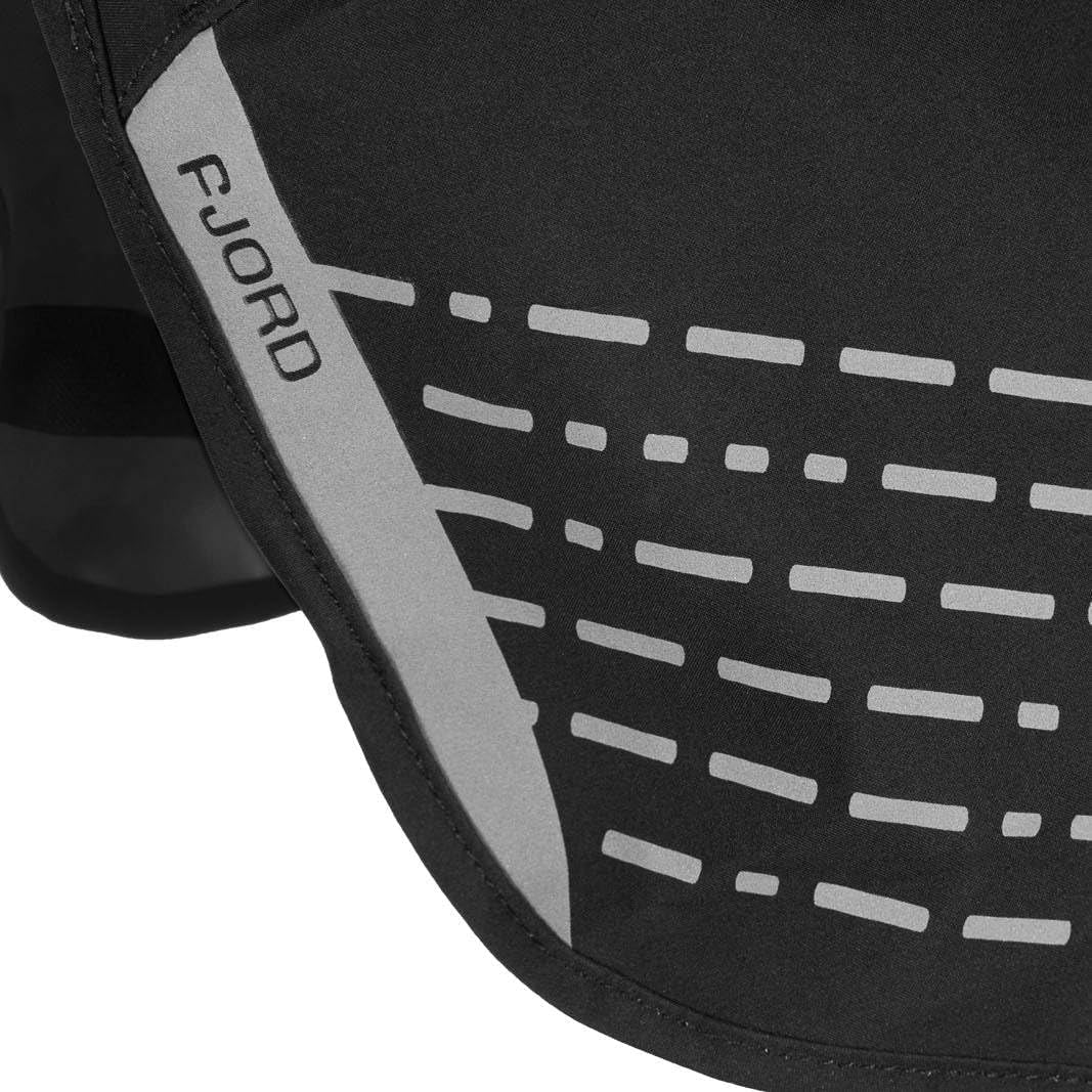 Fjord Raincoat, Black/Orange - 55