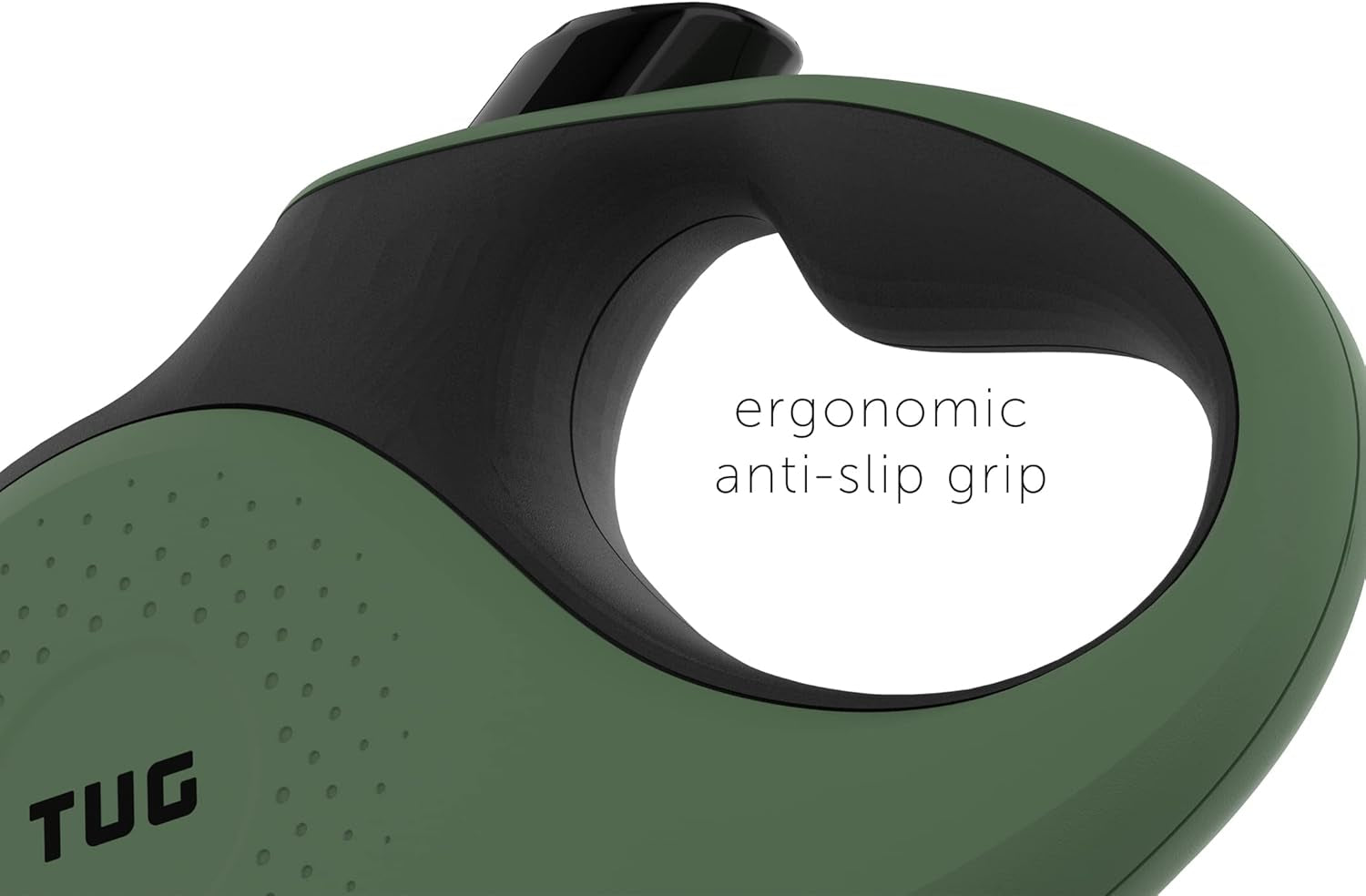 360° Tangle-Free Retractable Dog Lead for up to 25 Kg Dogs | 5 M Strong Nylon Tape/Ribbon | One-Handed Brake, Pause, Lock (Medium, Green)